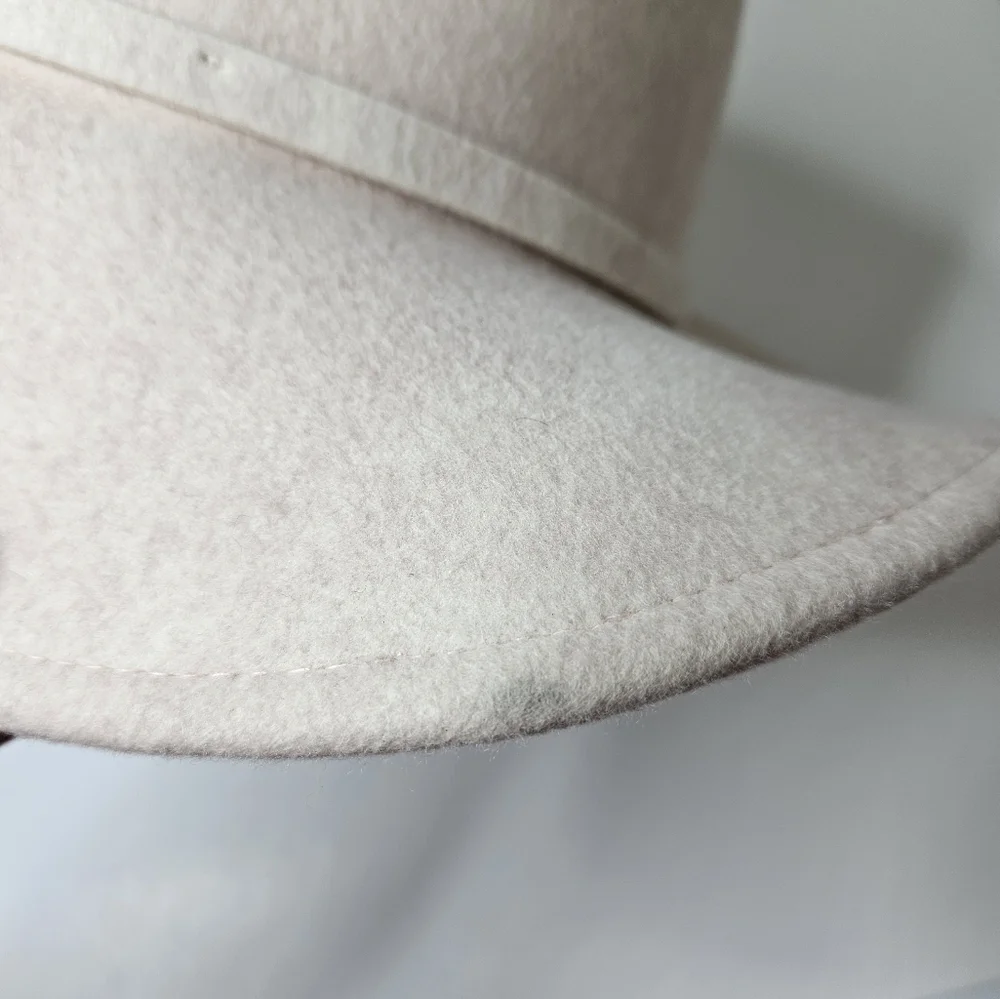 Mossant Paris Pink Hat Wool Mottled Western M Medium